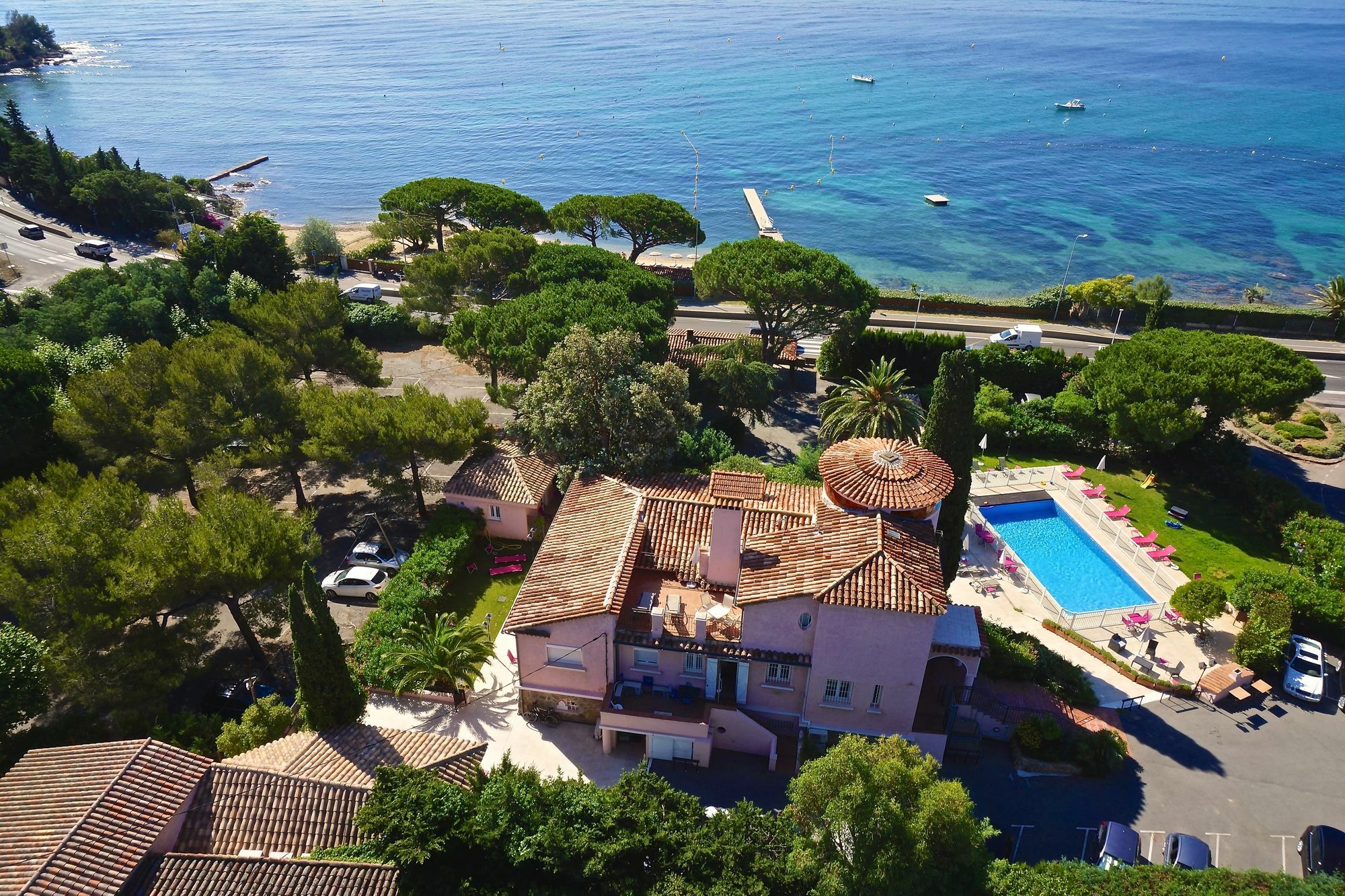 Hotel Villa Des Anges Grimaud Exterior foto
