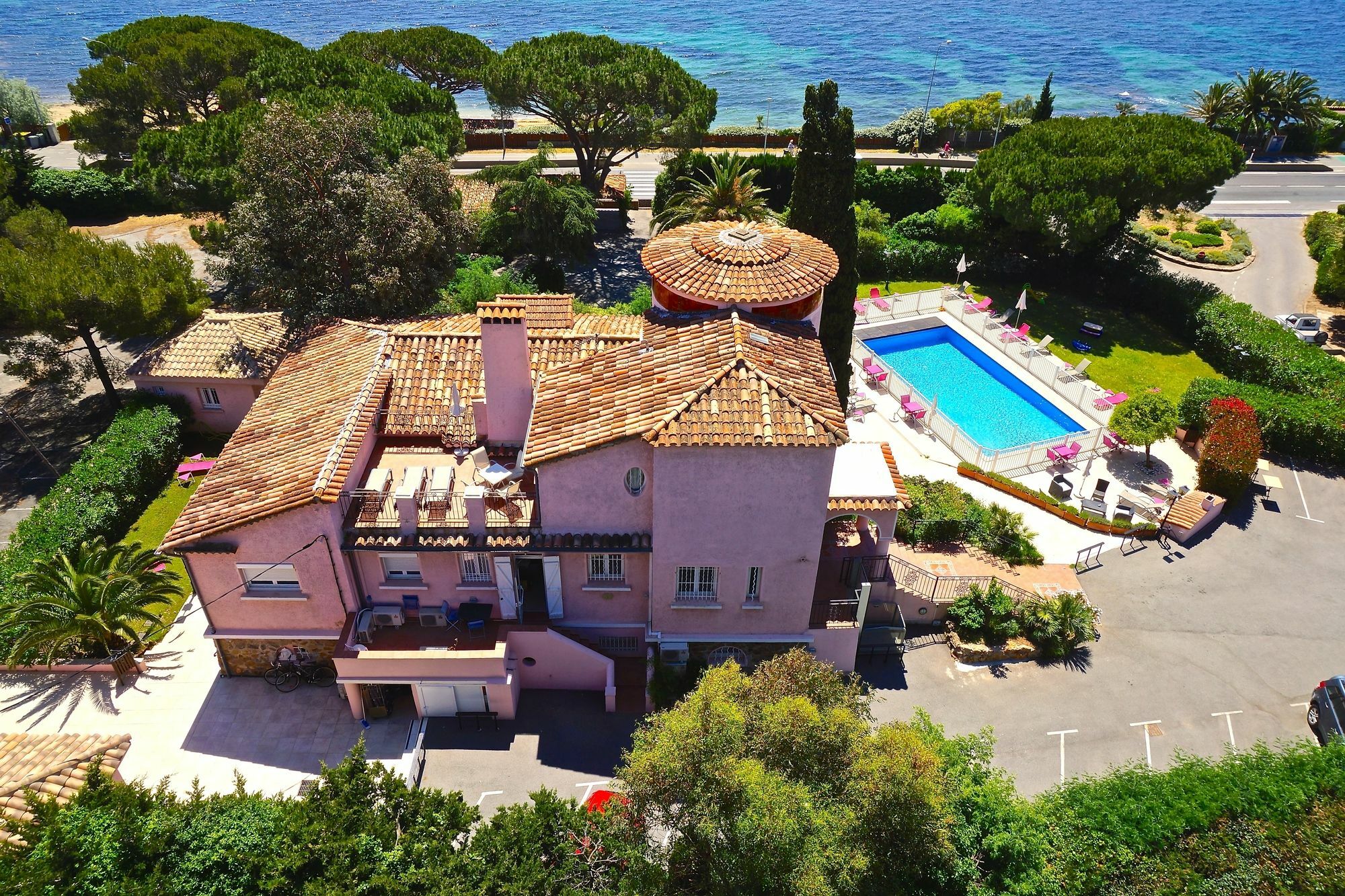 Hotel Villa Des Anges Grimaud Exterior foto
